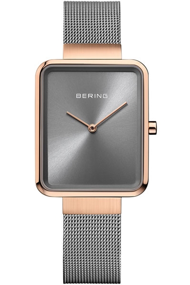 BERING Analog Grey & milanese Women's Watch 14528 369