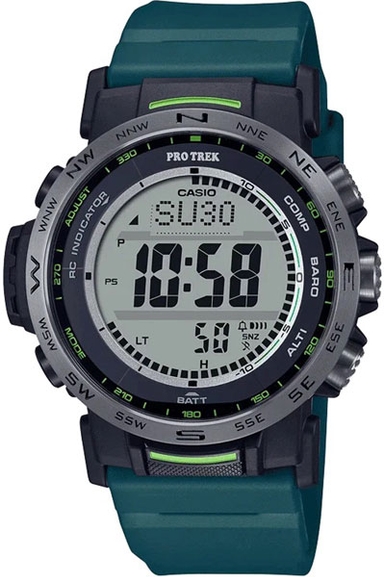 CASIO Digital Black & resin Men's Watch SL114