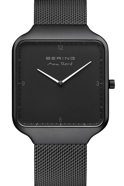 Analog Black & Milanese Men's Watch 15836 123