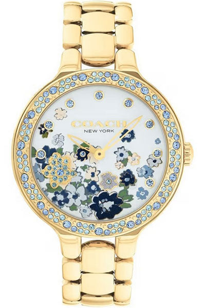 Analog White & Stainless Steel Wowen's Watch 14504500