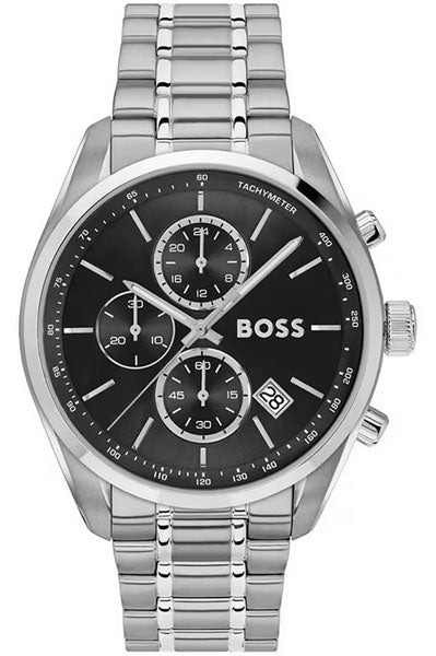 Chronograph Black & Stainless Steel Men's Watch 1514251