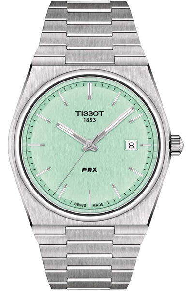 Green & Stainless Steel Men's Watch T1374101109101