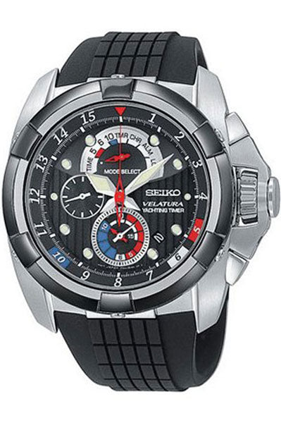 Seiko Analog Multi-Colour & Rubber Men's Watch SPC007P1
