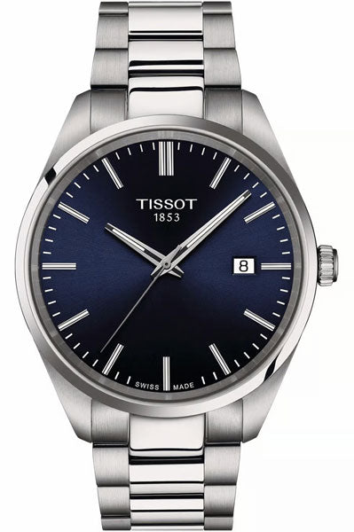 Tissot Analog Blue & Stainless Steel Men's Watch T1504101104100