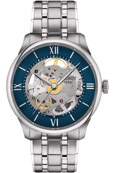 T-Classic Chemin Des Tourelles Squelette Automatic Unisex Watch t1398361104800