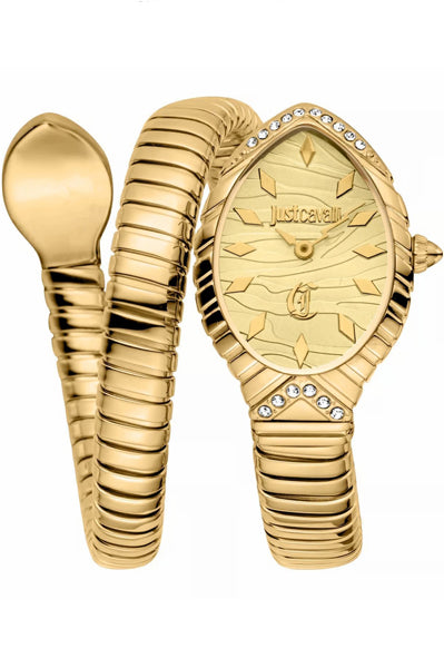 JUST CAVALLI Analog Gold & Stainless Steel Women's Watch JC1L322M0025
