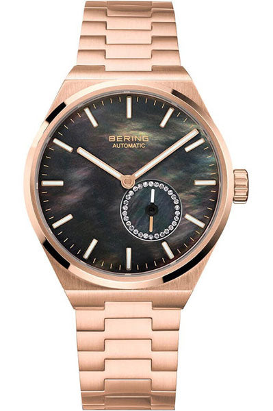 Analog Black & Stainless Steel Women' 19435 762