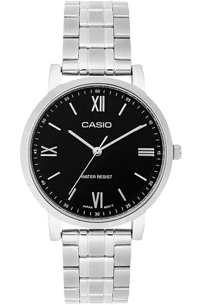 Casio Analog Black & Stainless Steel Women's Watch A2153