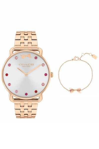 Analog Silver & Stainless Steel Wowen's Watch 14000127