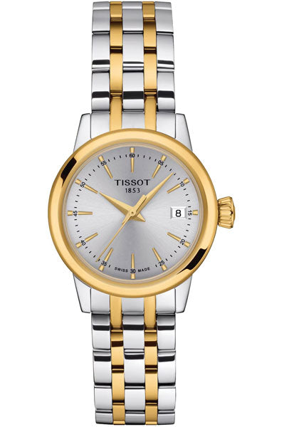 Silver & Stainless Steel Women's Watch T1292102203100