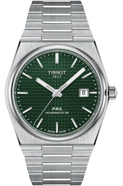 Green & Stainless Steel Men's Watch T1374071109100