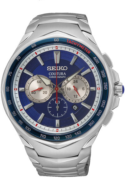 Seiko Analog Blue & Metal band Men's Watch SRWZ21P9