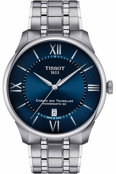 T-Classic Chemin Des Tourelles Powermatic 80 Automatic Watch for Men