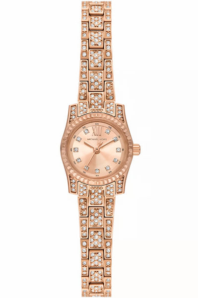 Michael Kors Analog Rose-Gold & Stainless Steel Women' MK4863