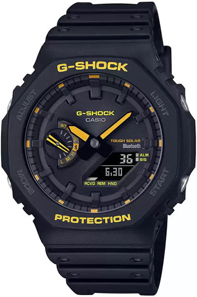 CASIO Analog-Digital Black & Resin Men's Watch G1484