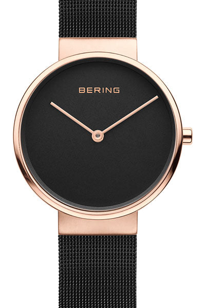Analog Black & Milanese Men's Watch 14539 166