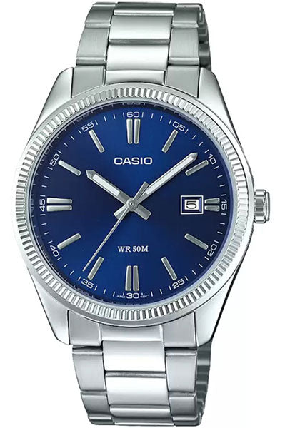 Analog Blue & Stainless Steel Men's Watch A2227