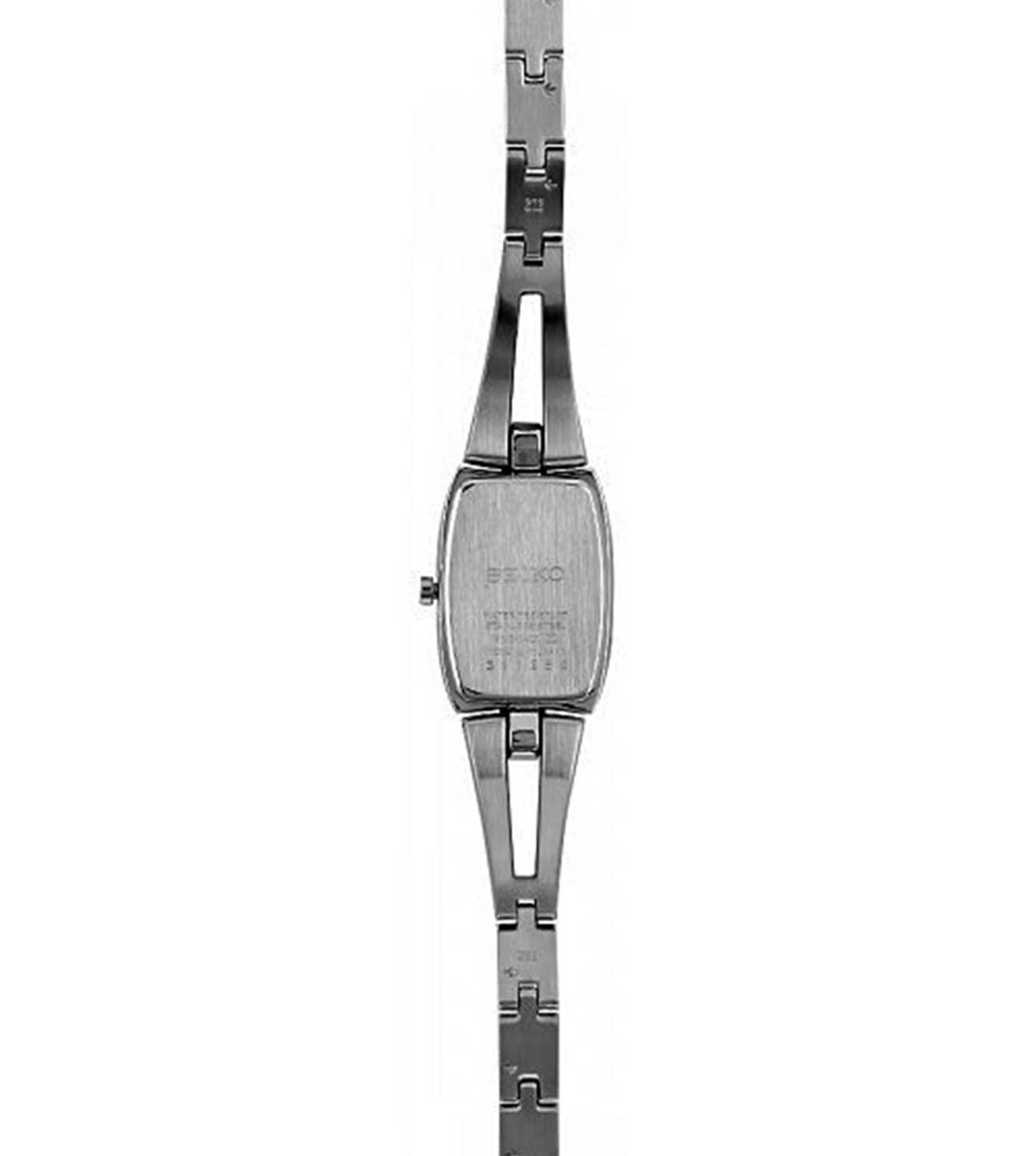 Seiko Analog white & Stainless Steel Women's Watch SUP083P1