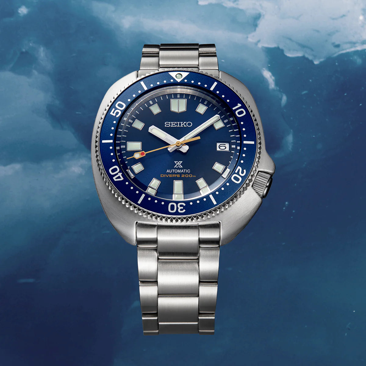 Seiko Analog Blue & Stainless Steel Men's Watch SPB183J1