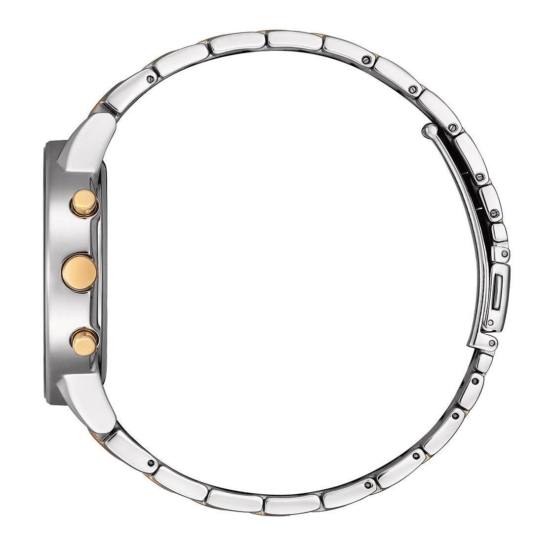 Citizen Analog White & Stainless Steel Men's Watch AT2244 84A