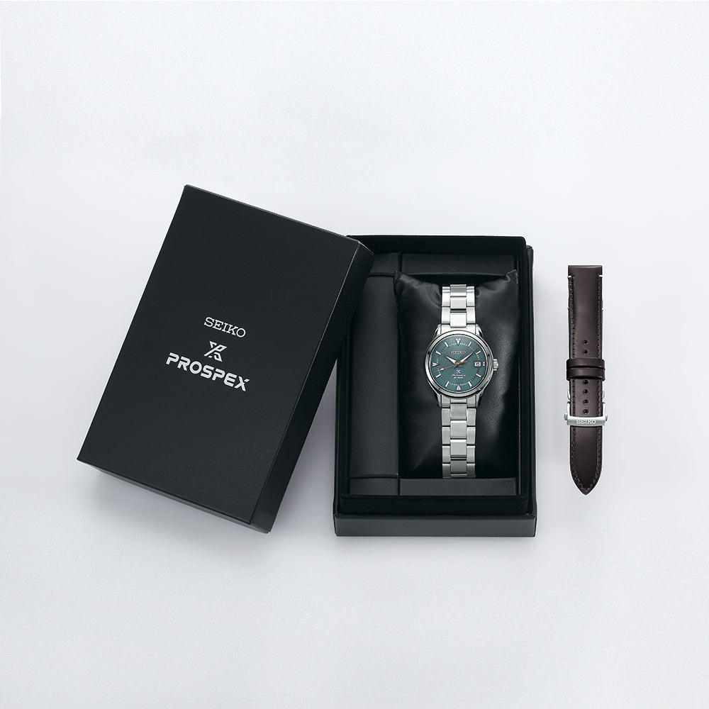 Seiko Analog Green & Metal band Men's Watch SPB289J1