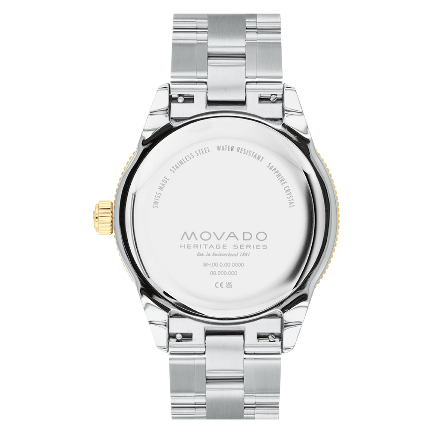 Movado Analog Green & Stainless Steel Men's Watch 3650127