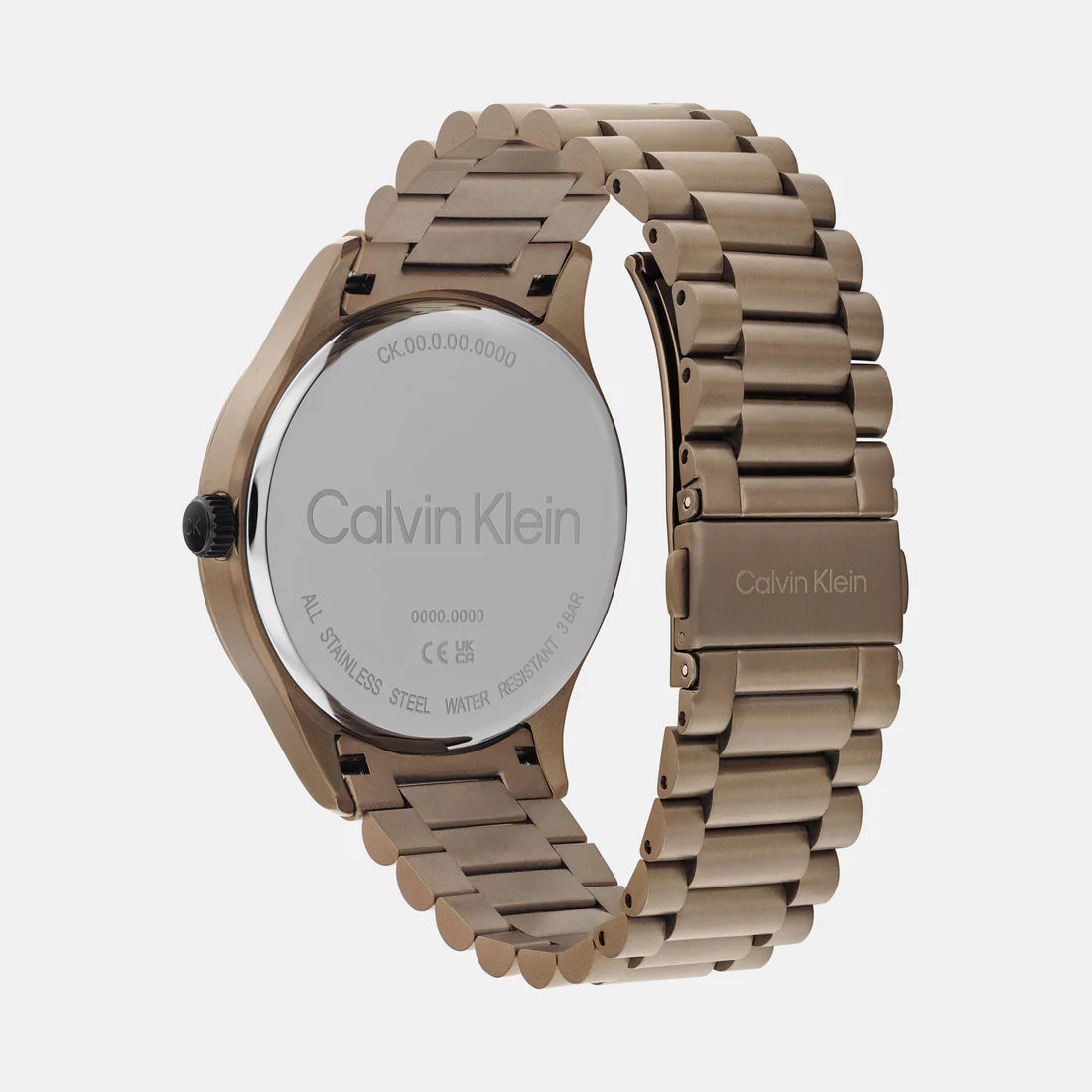 CALVIN KLEIN Analog Khaki & Stainless Steel Unisex Watch 25200343