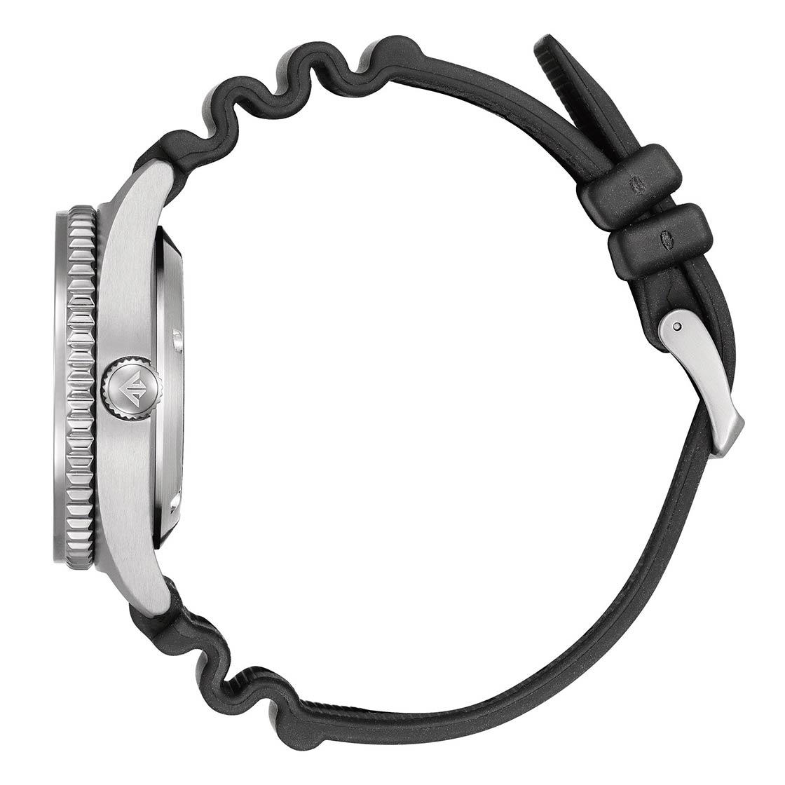 Citizen Analog Black & Polyurethane Men's Watch NY0120 01E