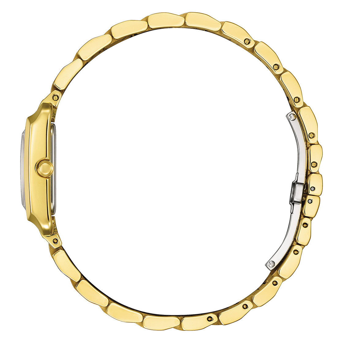 CITIZEN Analog Mother Of Pearl & Stainless Steel Women's Watch EW5602-81D