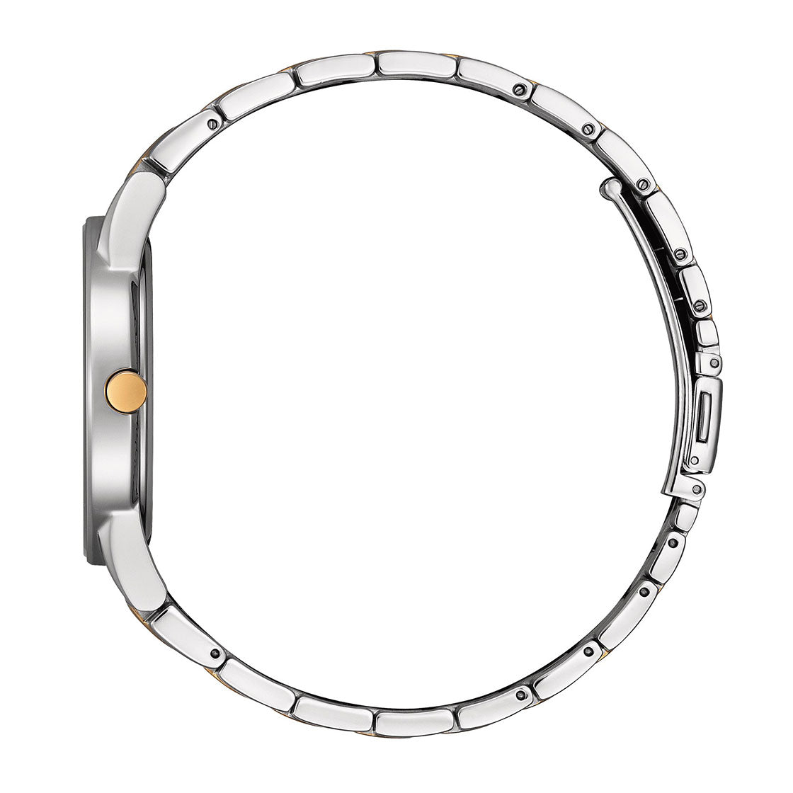 Citizen Analog white & Stainless Steel Men's Watch AU1064 85A