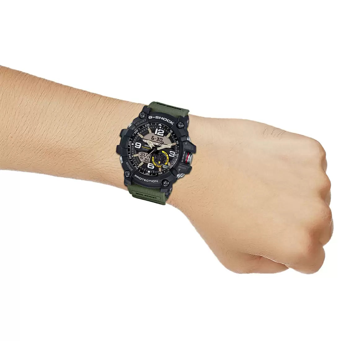 Casio Analog-Digital Black & Resin Men's Watch G662