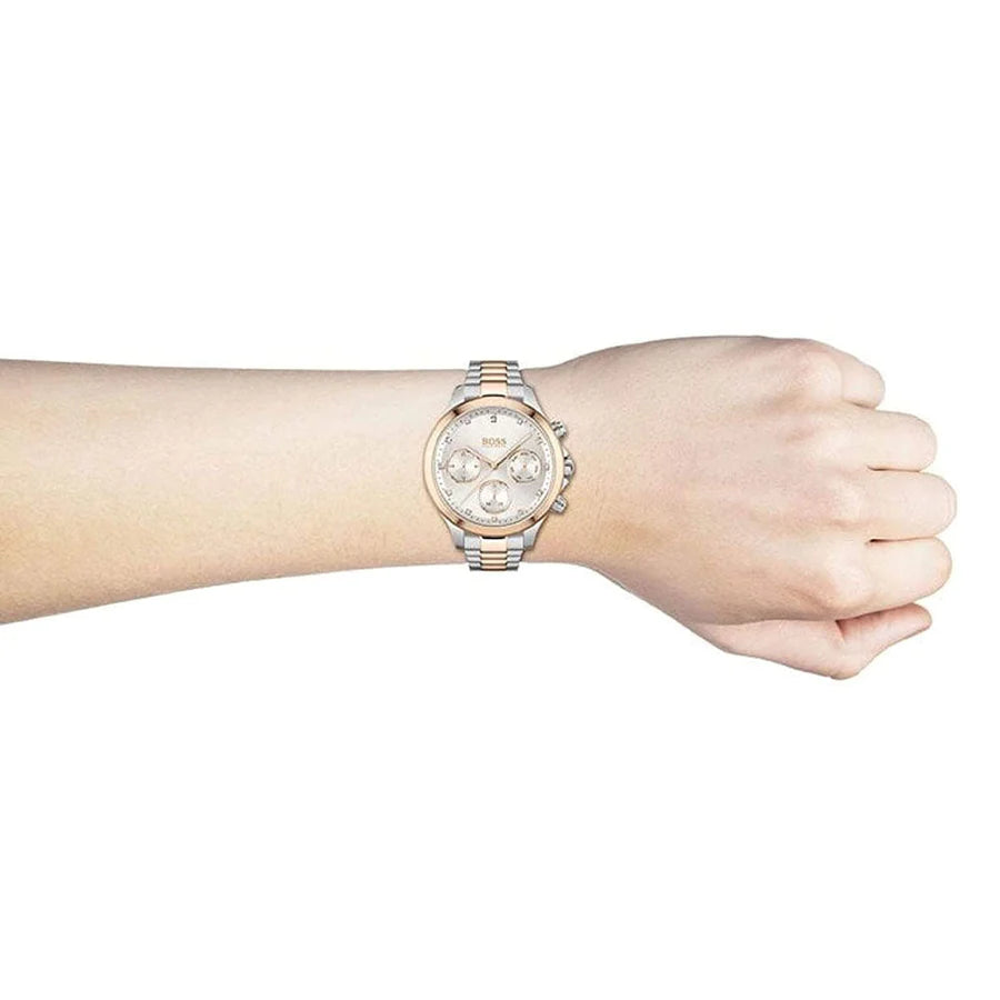 Hugo Boss Analog Silver & Stainless Steel Women's Watch 1502564