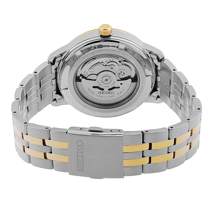 Seiko Analog Silver & Stainless Steel Men's Watch SRPH92K1