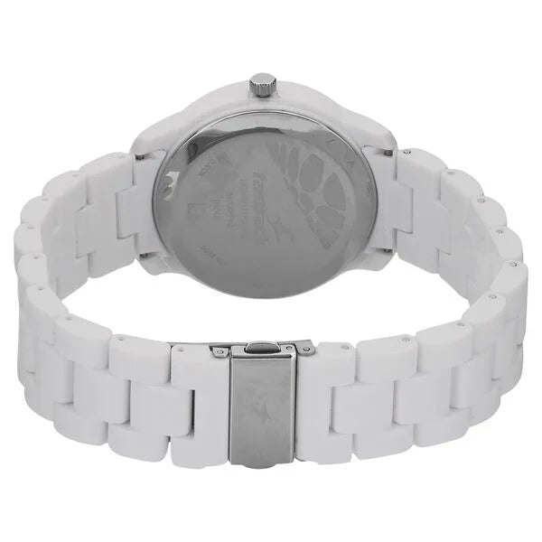 Fastrack Analog White & Plastic Women' NS68006PP02