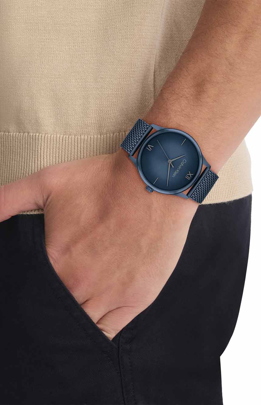 Calvin Klein Men Fashion Stainless Steel Quartz Watch 25200451