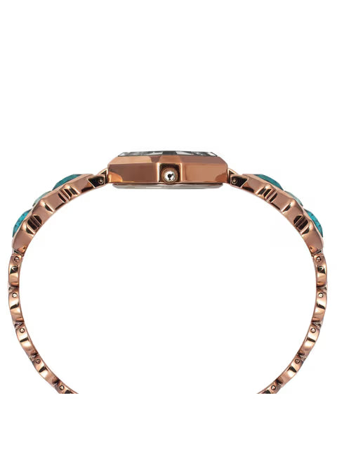 Analog Mother Of Pearl & Brass Women's Watch TWEL17200