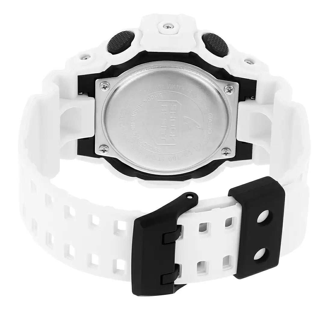 Casio Analog-Digital Black & Resin Men's Watch G742