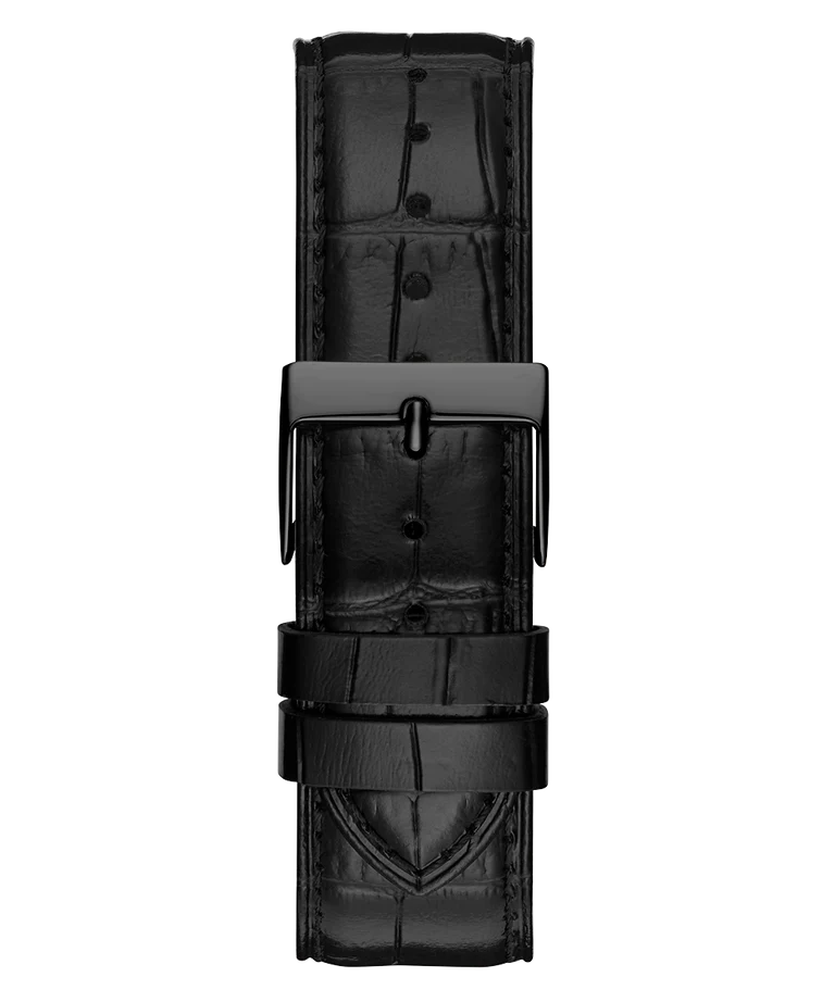 Guess Black & Leather Men's Watch GW0566G2