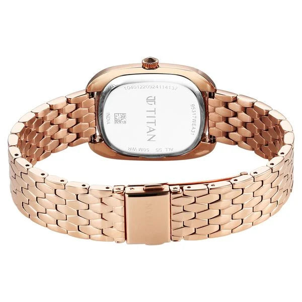 Analog Blue & Stainless Steel Women' 95317WM01