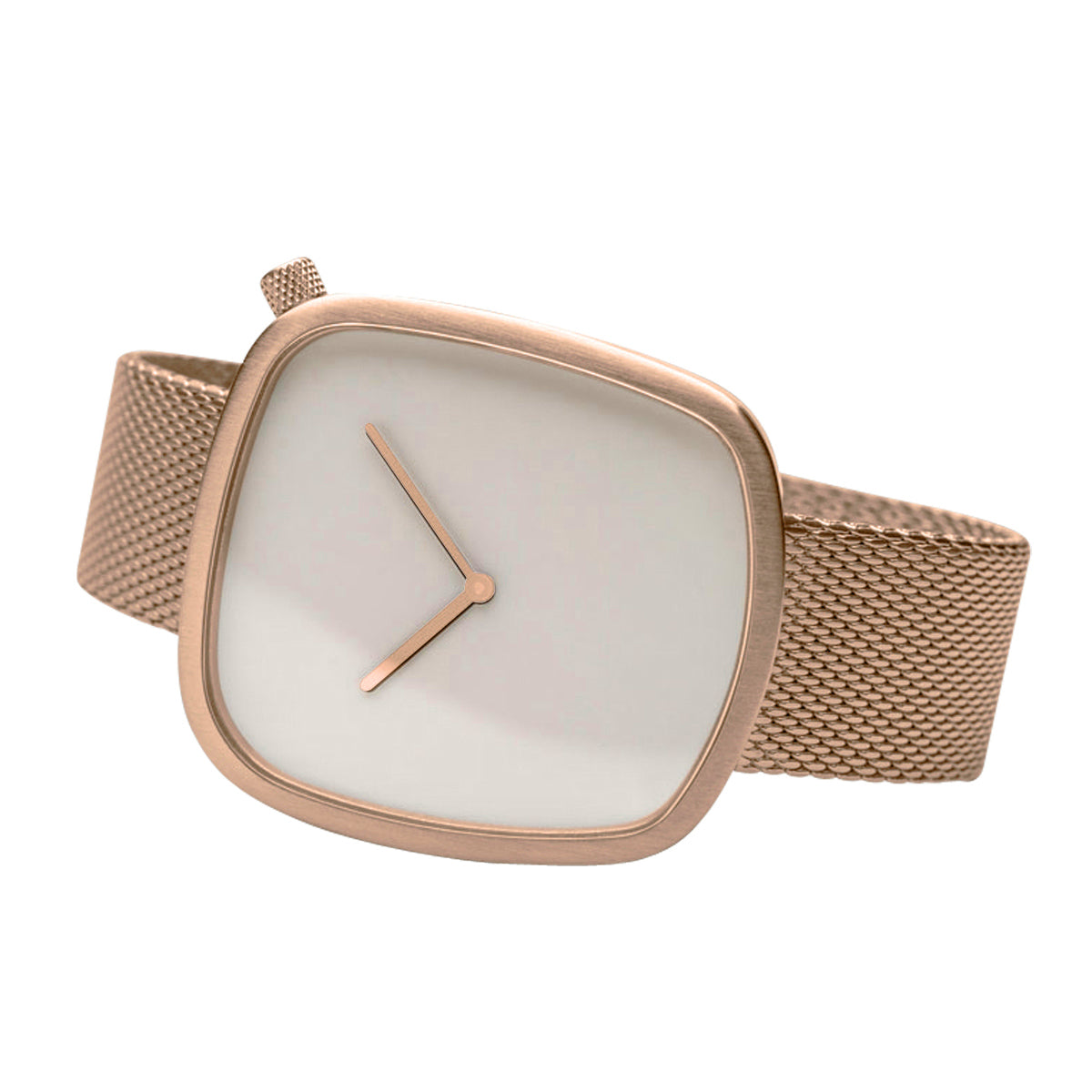 Bering Analog White & Milanese Men's Watch 18040 364