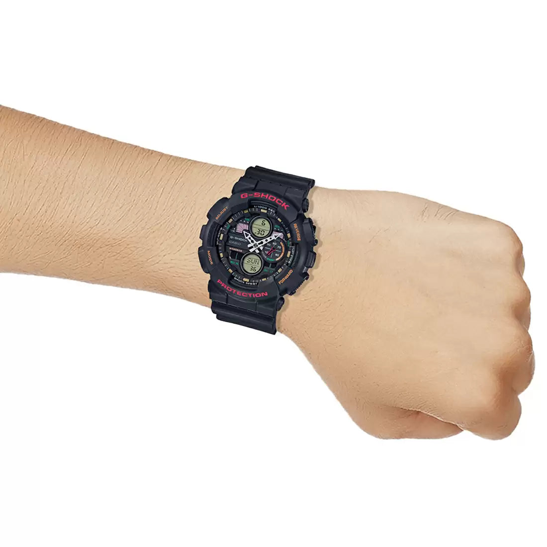 Casio Analog-Digital Black & Resin Men's Watch G976