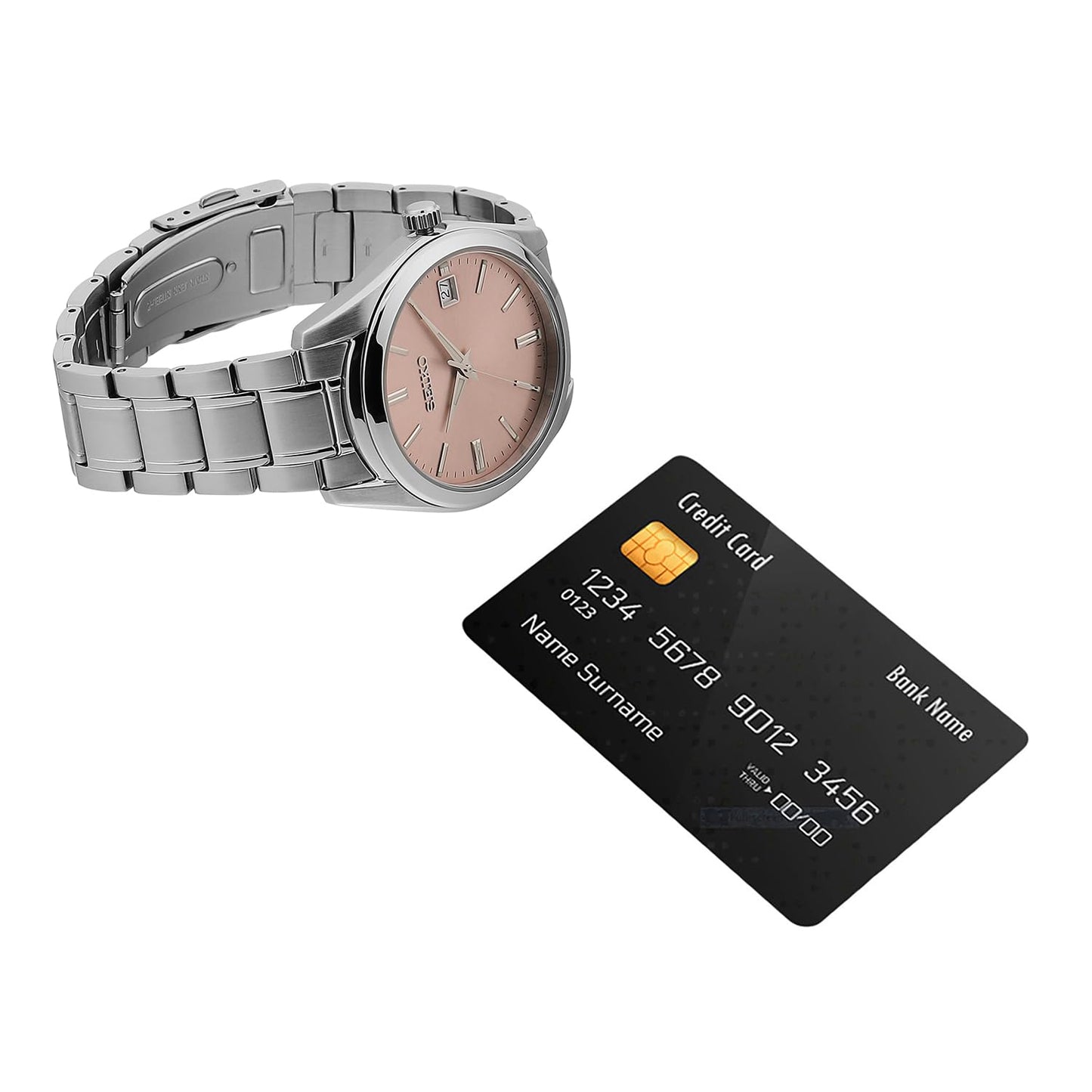 Seiko Analog Brown & Metal band Men's Watch SUR523P1