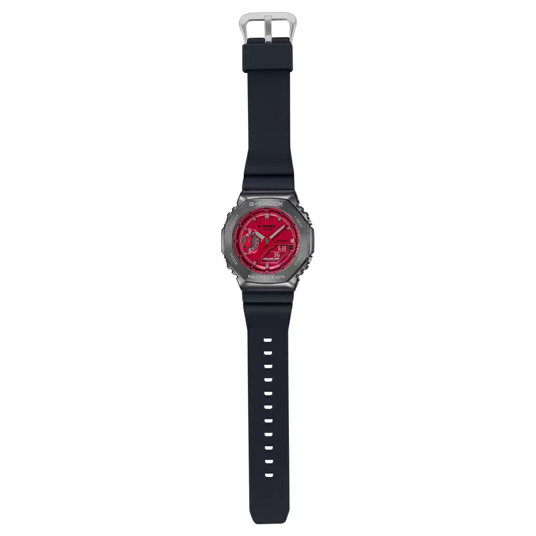 Casio Analog-Digital Red & Resin Men's Watch G1161