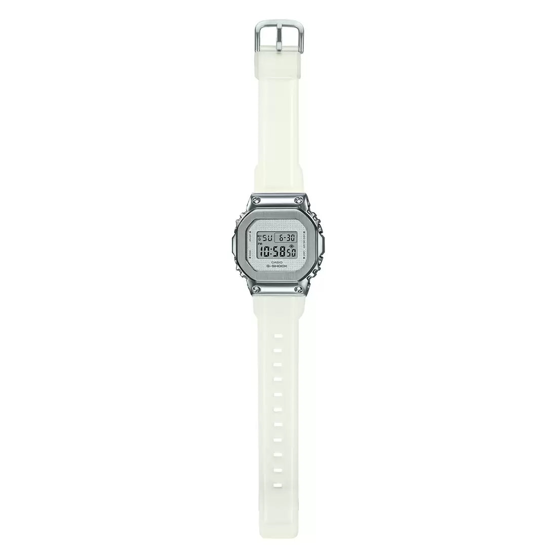 Casio Digital White & Resin Women's Watch G1104