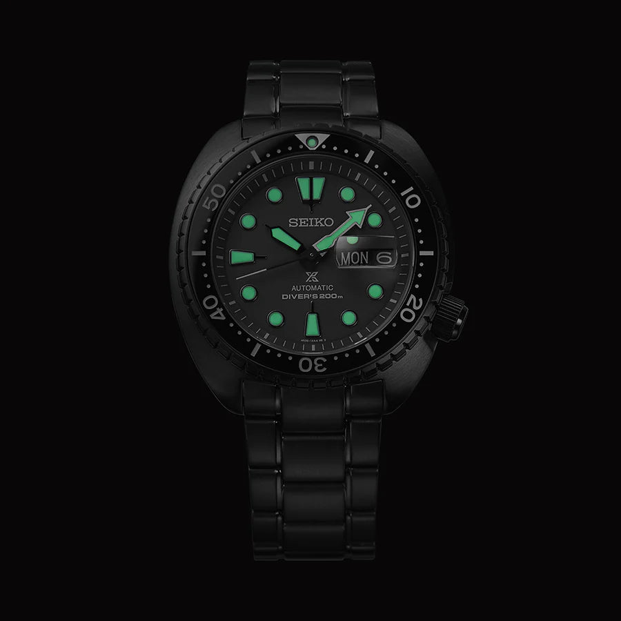 Prospex ‘Black Series’ ‘Night Vision’ Turtle Diver’s watch SRPK43K1