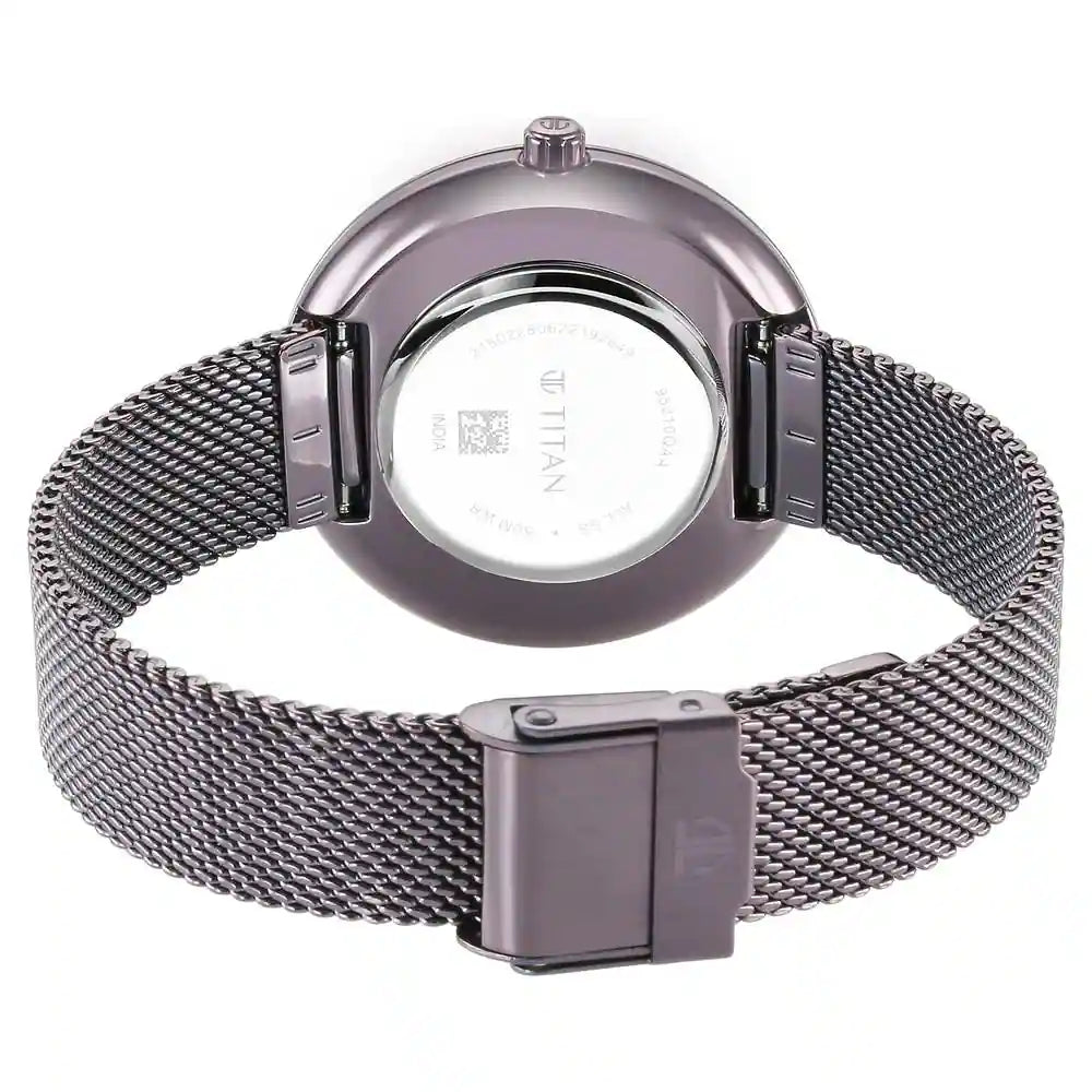 Analog Purple & Women's Watch 95210QM01