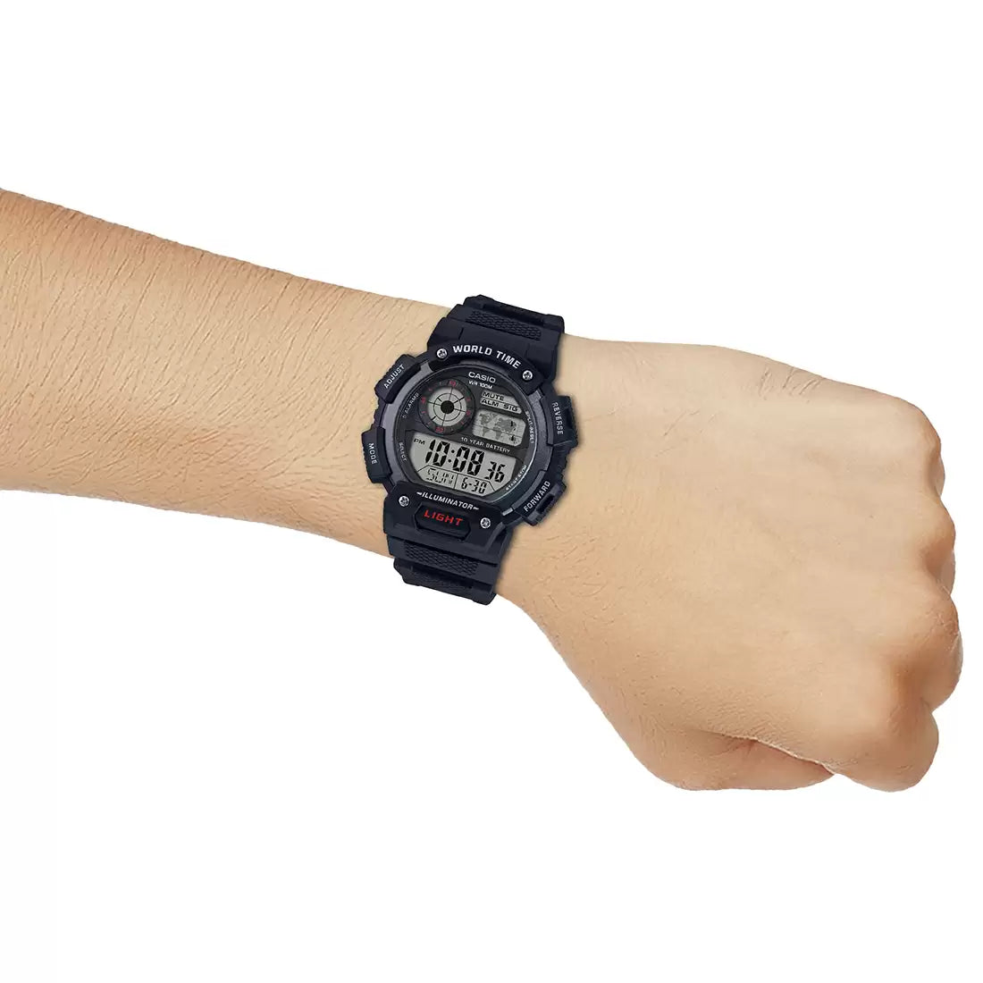 silver Digital - Men's Watch D152