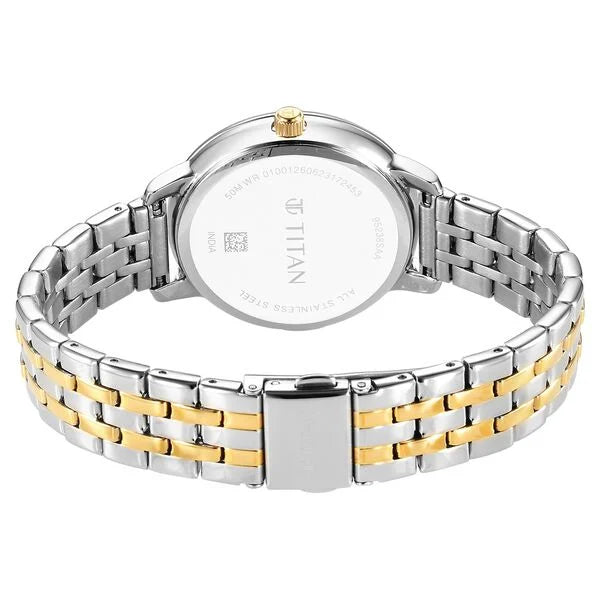 Analog Mother Of Pearl & Stainless Steel Women' NS95238BM01