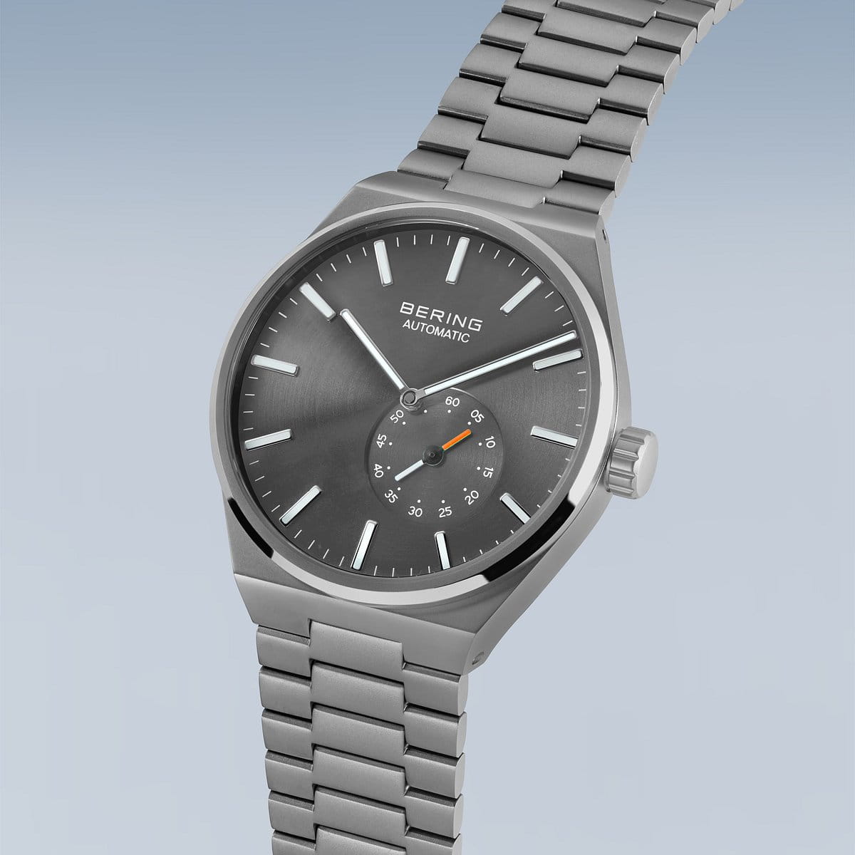 BERING Grey Automatic Watch for Men 19441 777
