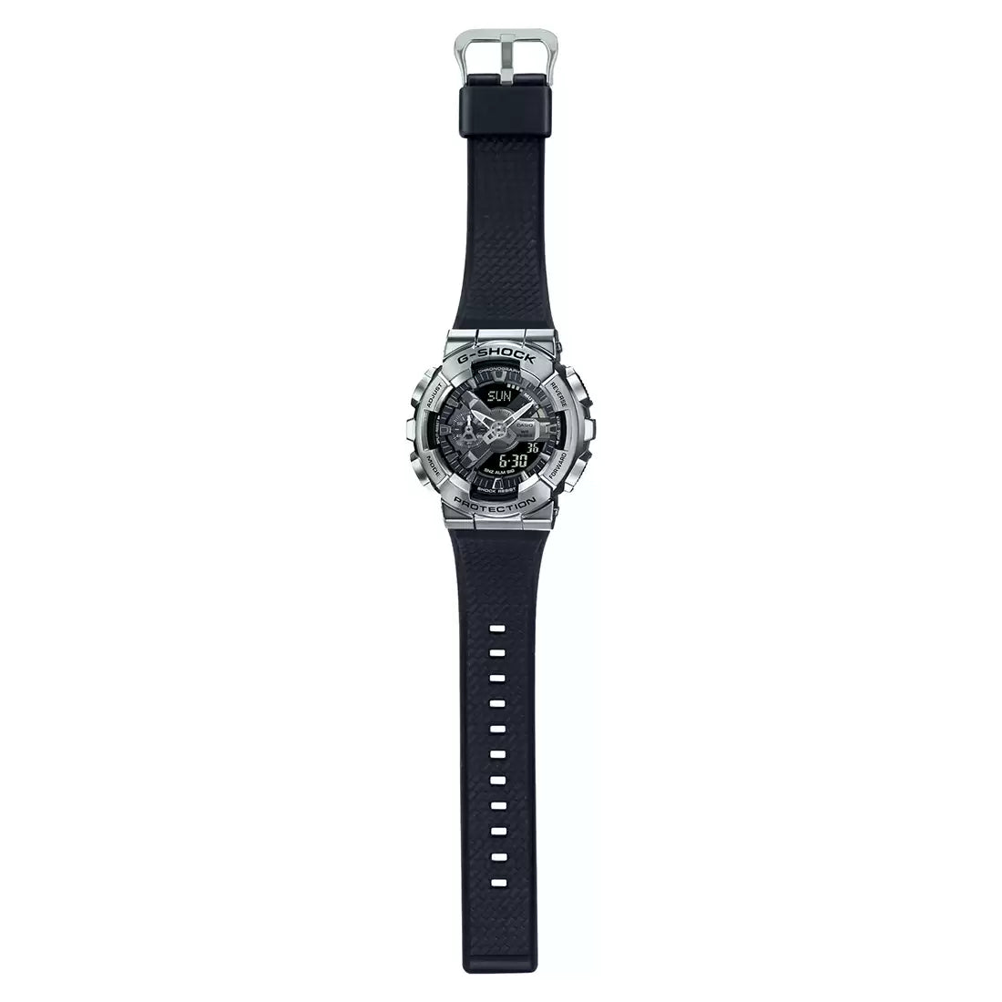 Casio Analog-Digital White & Resin Men's Watch G1051